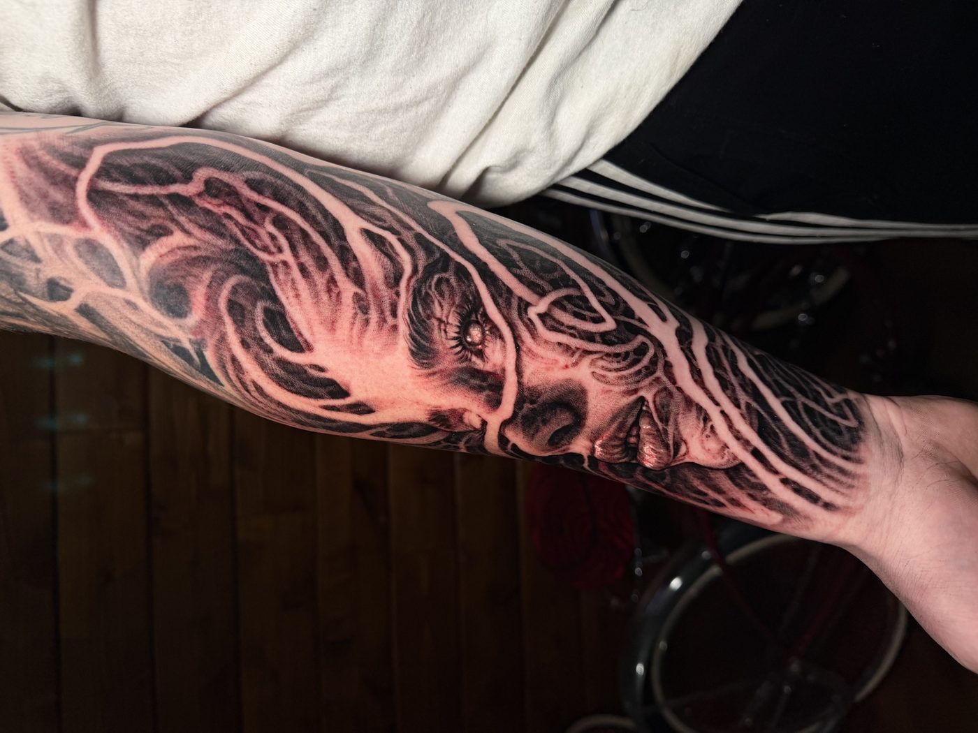 Color tattoo by Nico at Soul Kraft Ink in Asbury Park, New Jersey