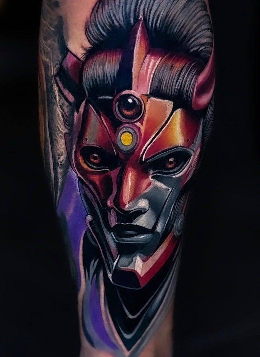 Color tattoo by Jorge at Soul Kraft Ink in Asbury Park, New Jersey