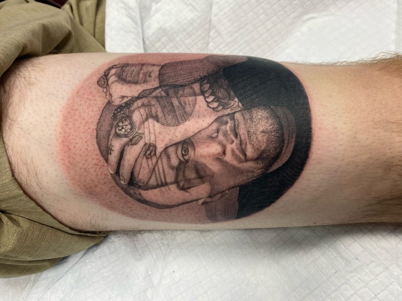 Black and grey tattoo by Mike at Soul Kraft Ink in Asbury Park, New Jersey