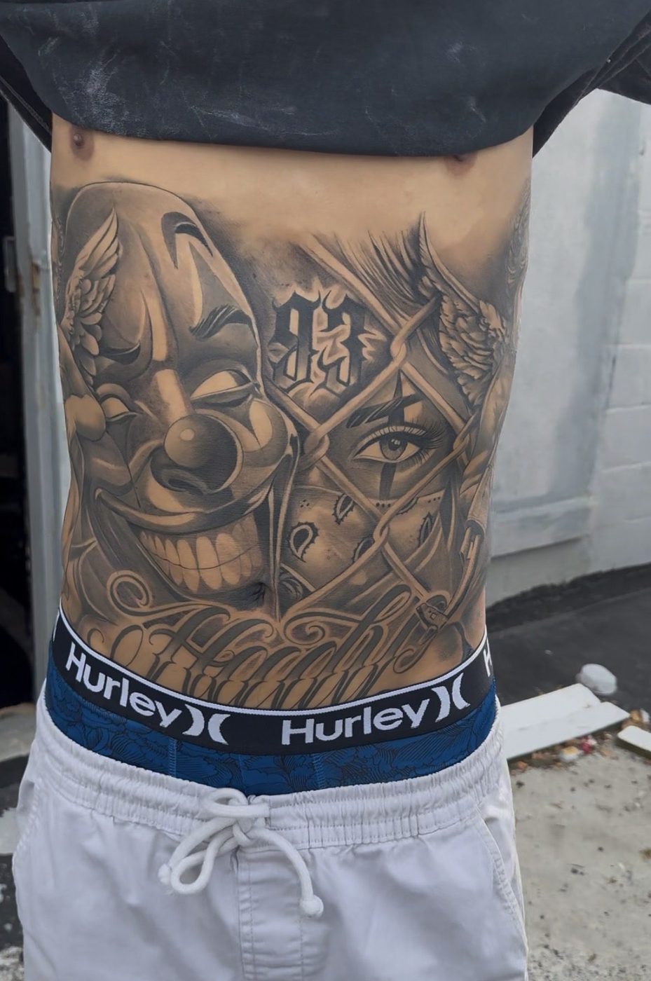 Black and grey tattoo by Angel at Soul Kraft Ink in Asbury Park, New Jersey