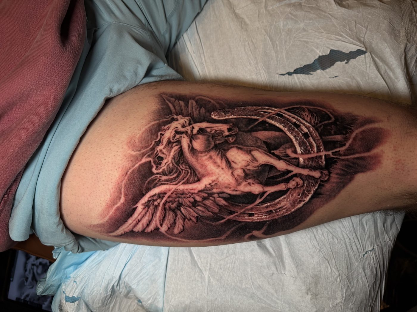 Color tattoo by Nico at Soul Kraft Ink in Asbury Park, New Jersey