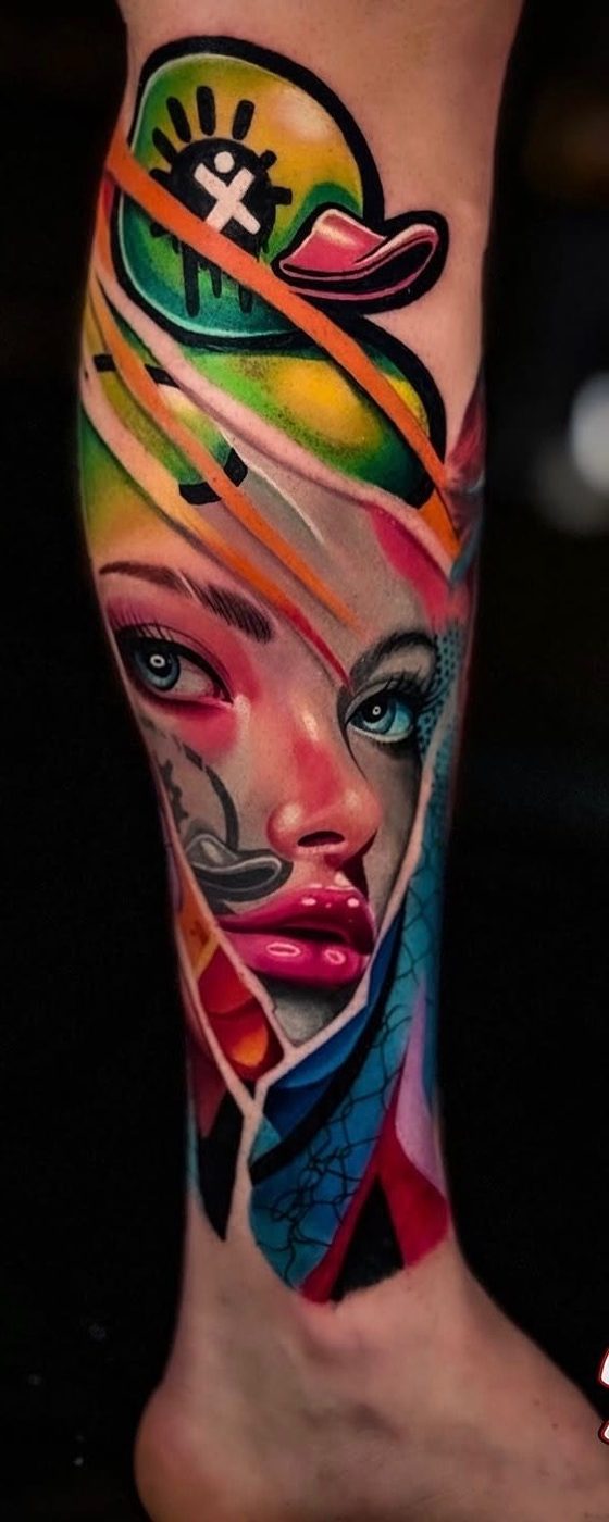 Color tattoo by Jorge at Soul Kraft Ink in Asbury Park, New Jersey