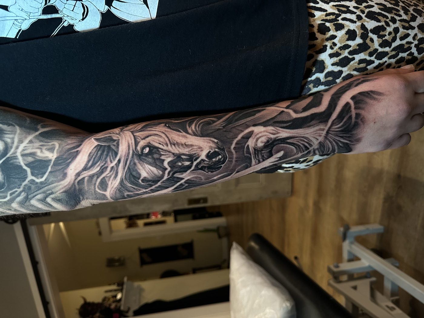 Color tattoo by Nico at Soul Kraft Ink in Asbury Park, New Jersey