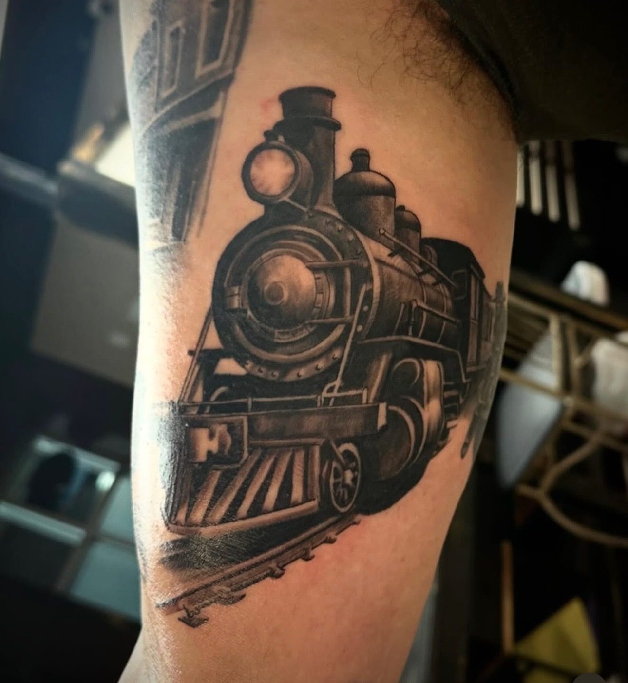 Color tattoo by Patrick at Soul Kraft Ink in Asbury Park, New Jersey