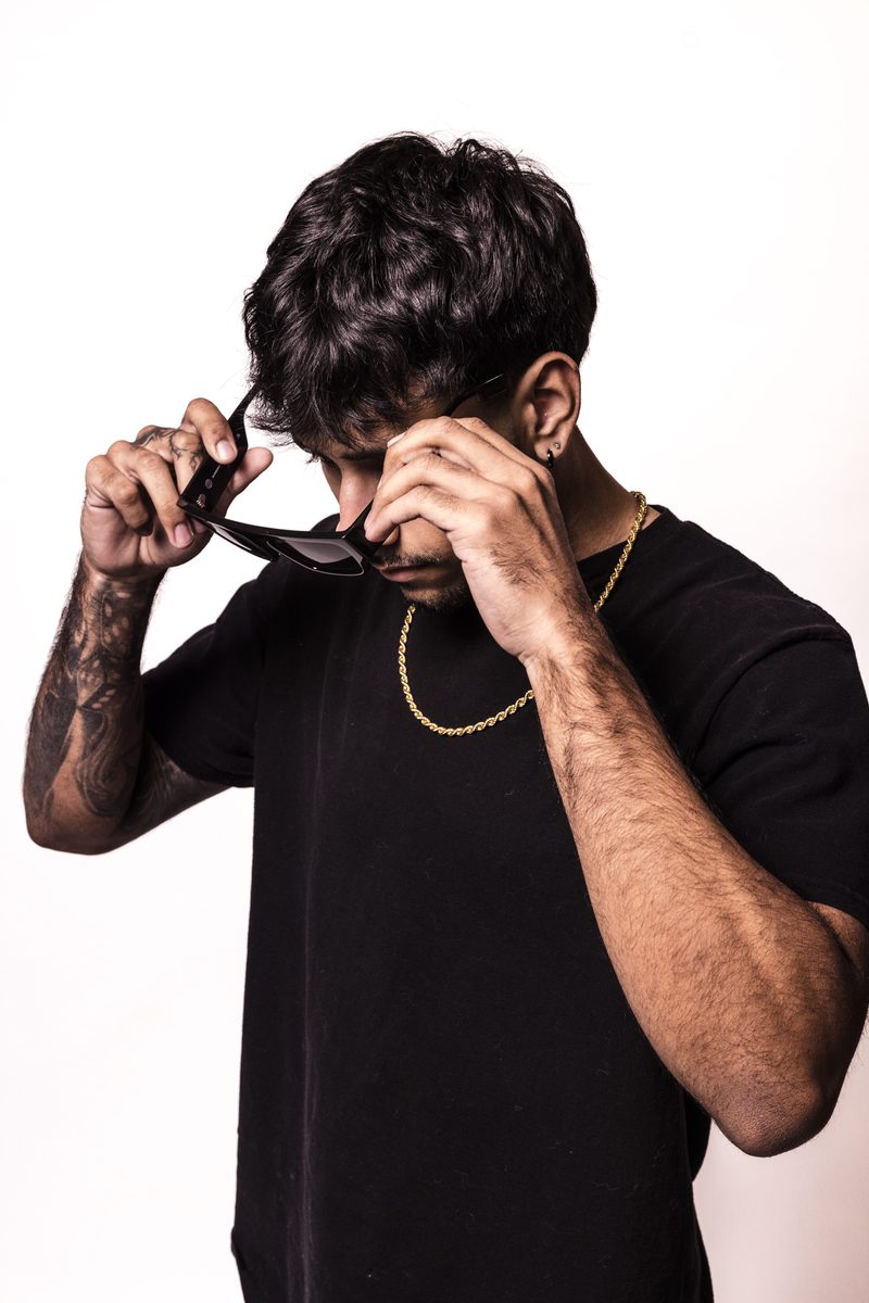 Portrait of Estaban Torres, tattoo artist at Soul Kraft Ink