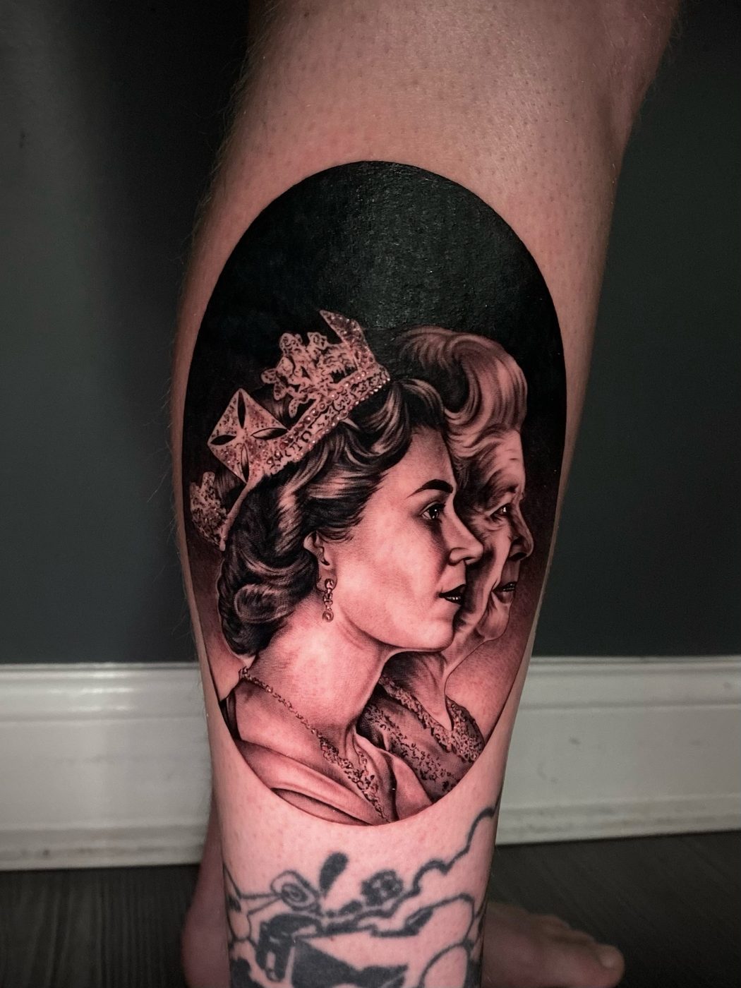Black and grey tattoo by Becky at Soul Kraft Ink in Asbury Park, New Jersey