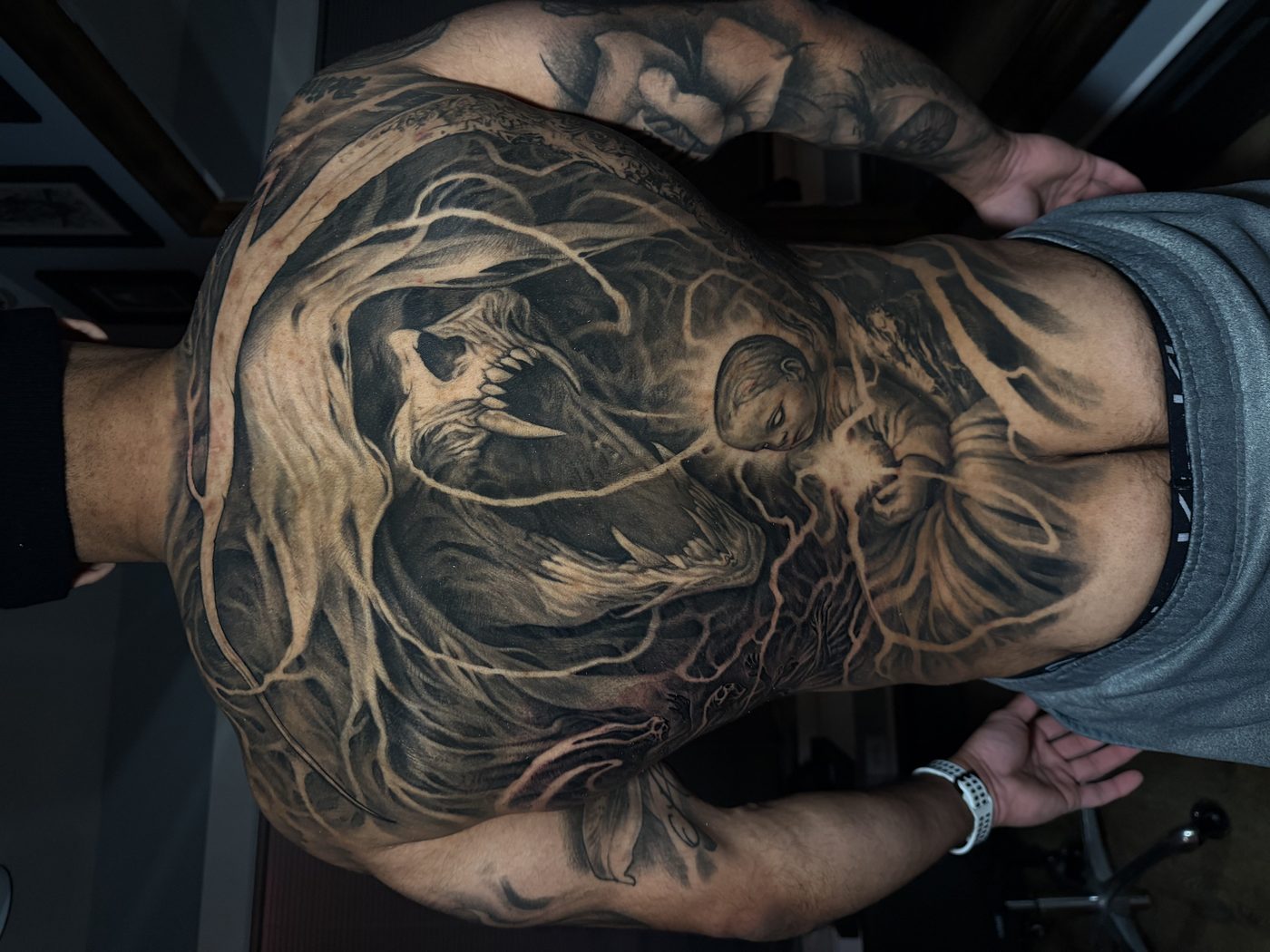 Color tattoo by Nico at Soul Kraft Ink in Asbury Park, New Jersey