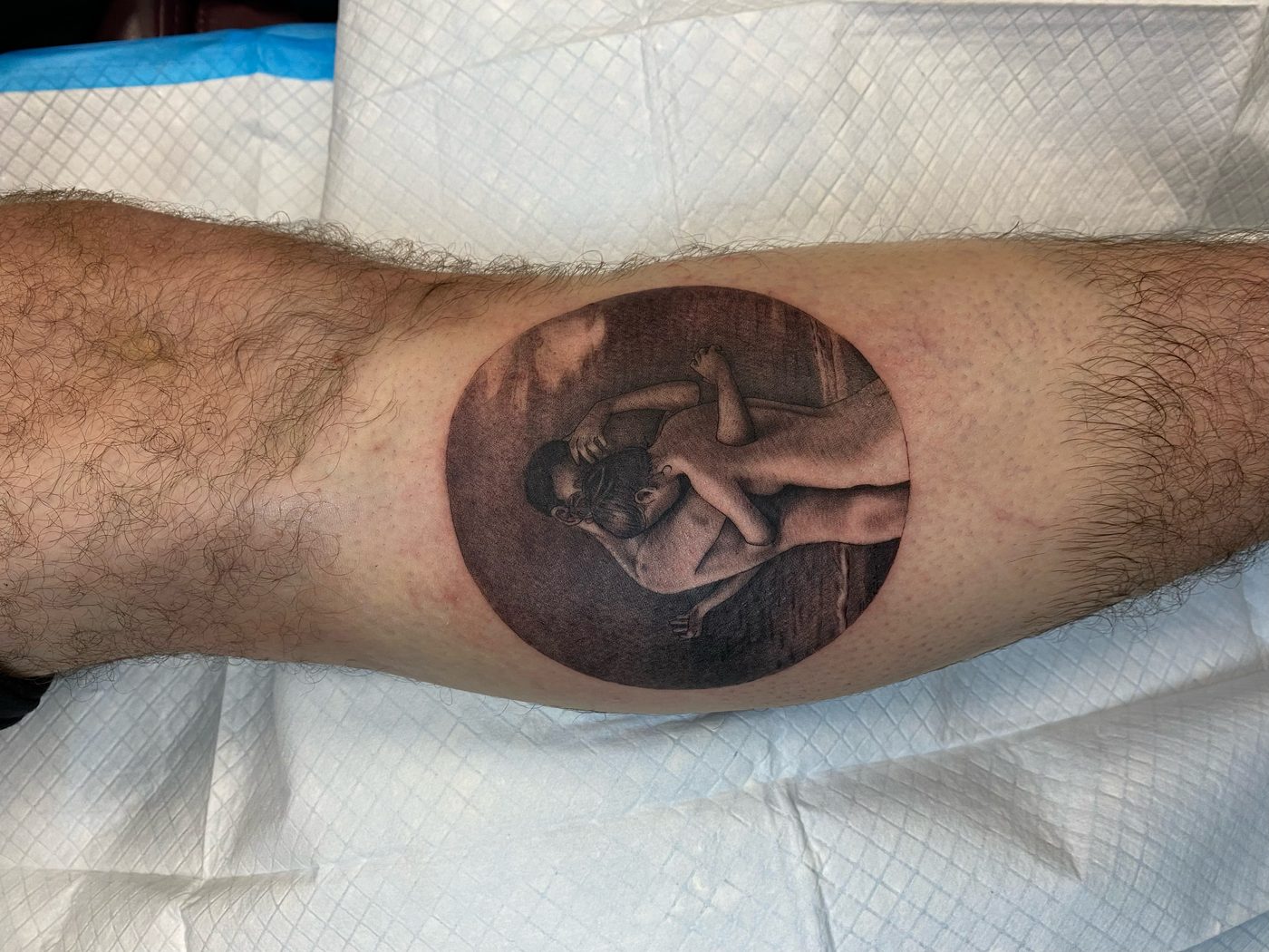 Black and grey tattoo by Mike at Soul Kraft Ink in Asbury Park, New Jersey